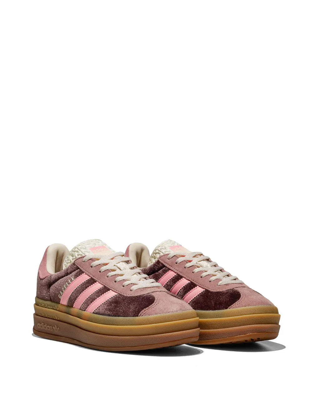 adidas Gazelle Bold Marrones y Rosas Mujer
