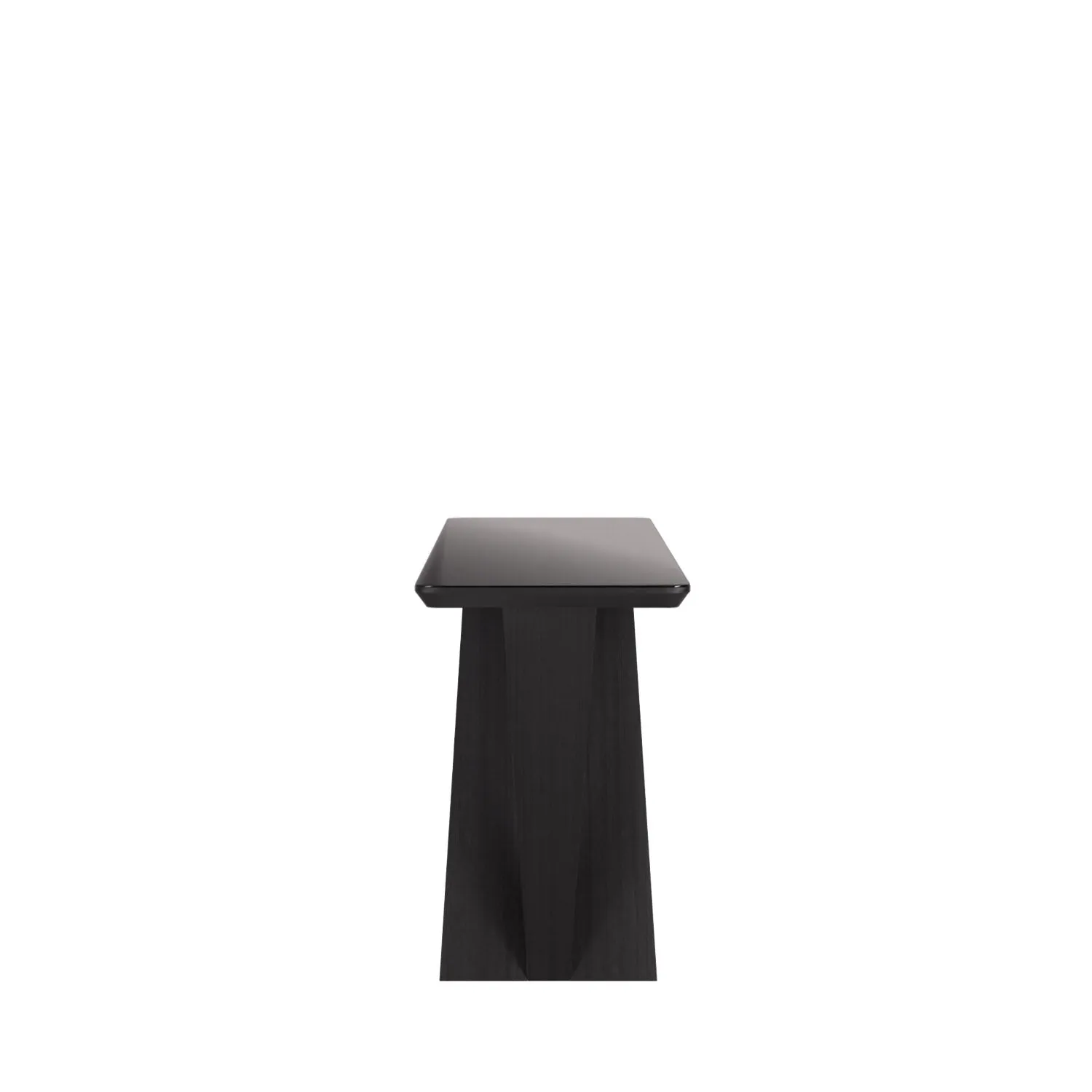 Aparador com Vidro Ansel 135 cm - Preto