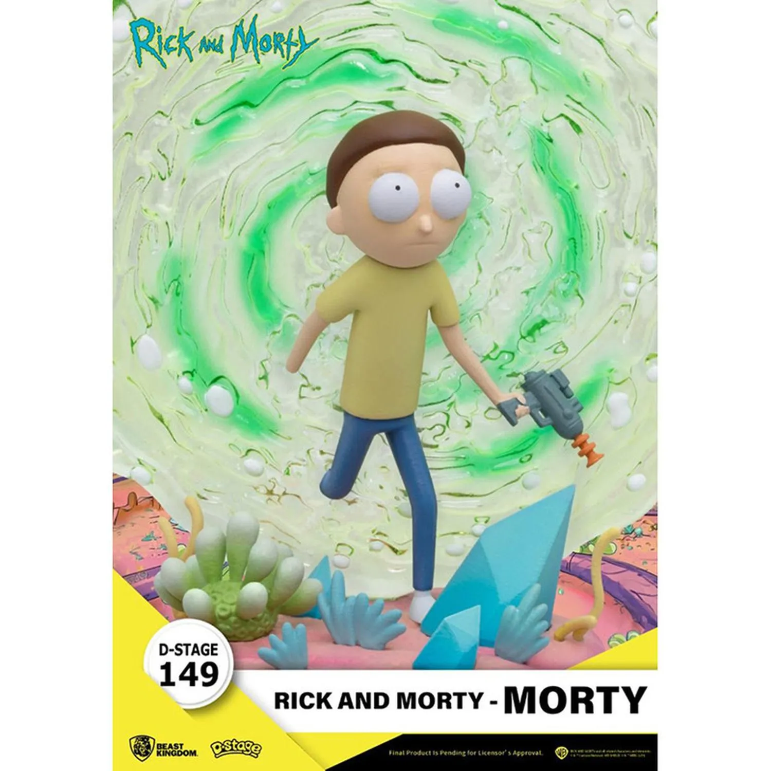 Beast Kingdom Estatuilla Ds-149 Morty Rick And Morty