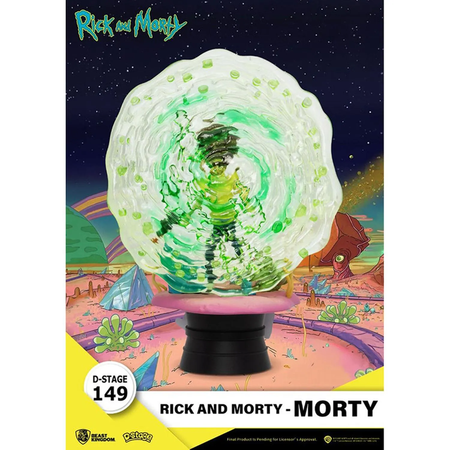 Beast Kingdom Estatuilla Ds-149 Morty Rick And Morty