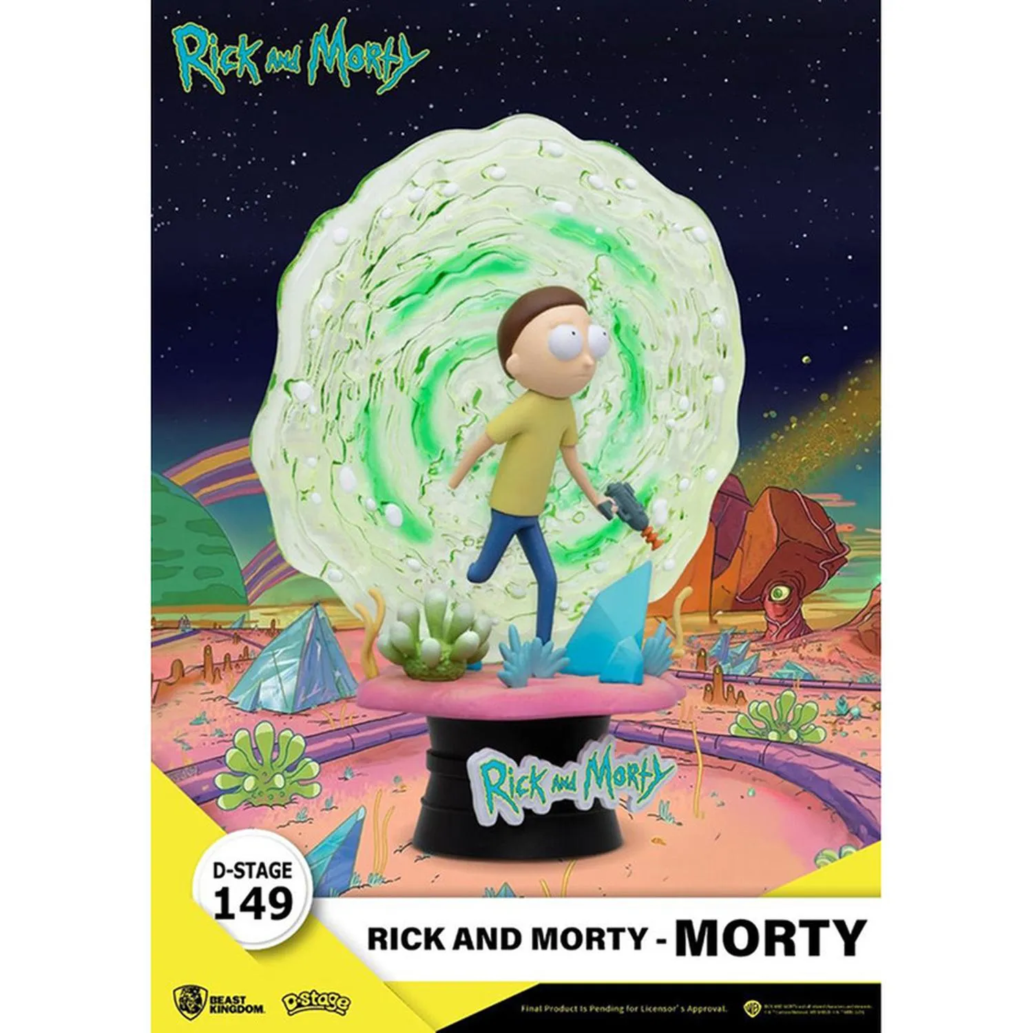 Beast Kingdom Estatuilla Ds-149 Morty Rick And Morty