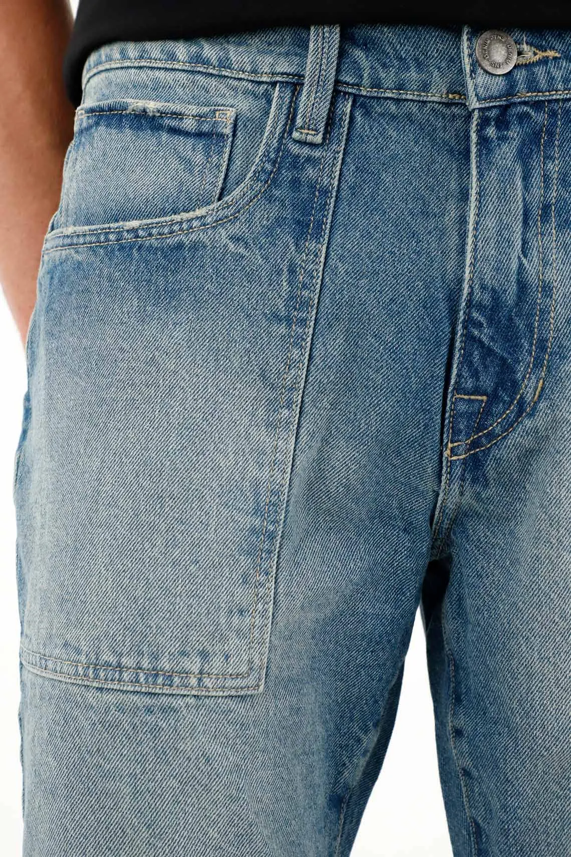 Bermuda Nudy azul para hombre
