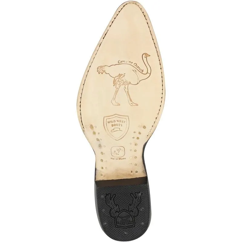 Botas de Avestruz Pata Horma Puntal WW-2990505