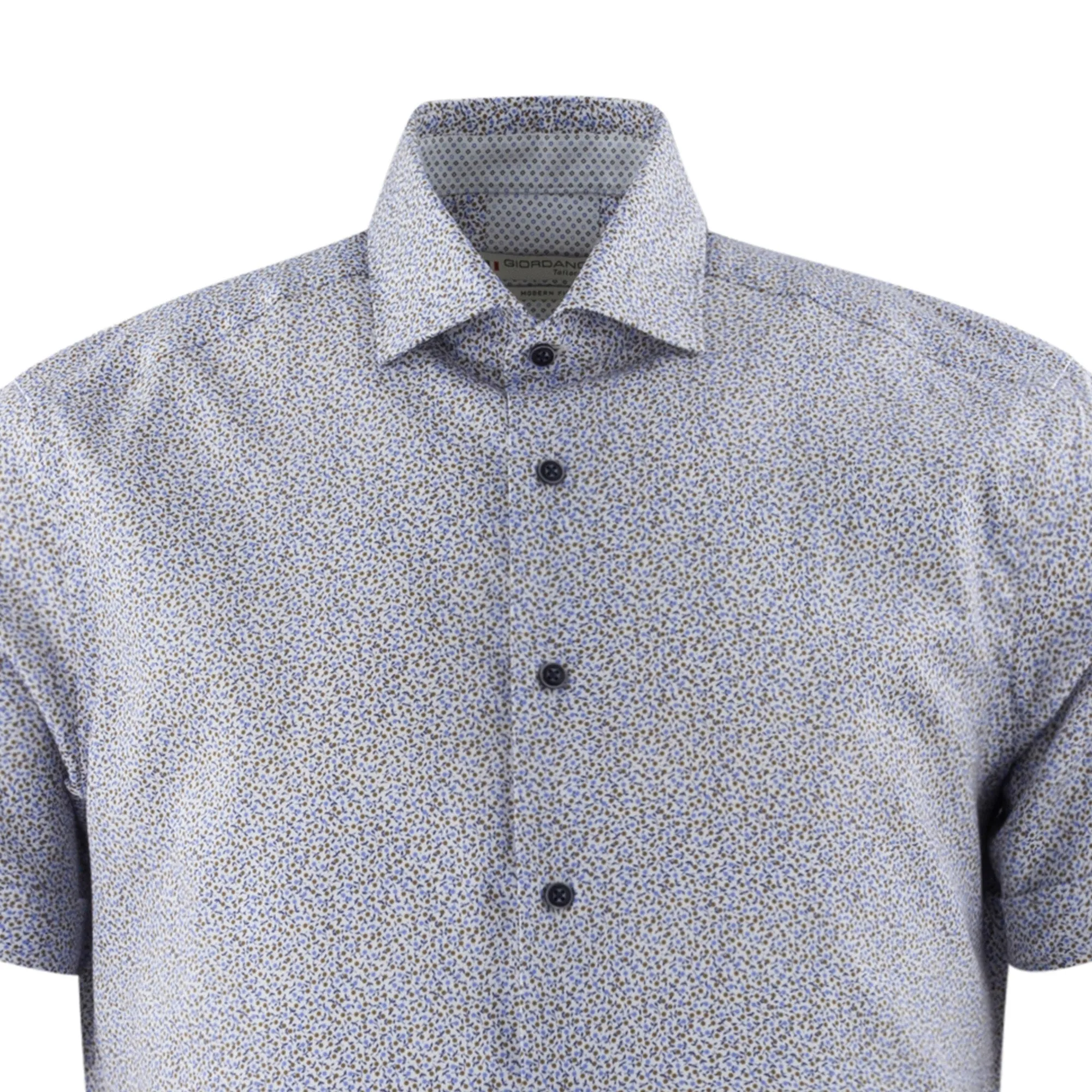 Camisa estampada slim fit 416886