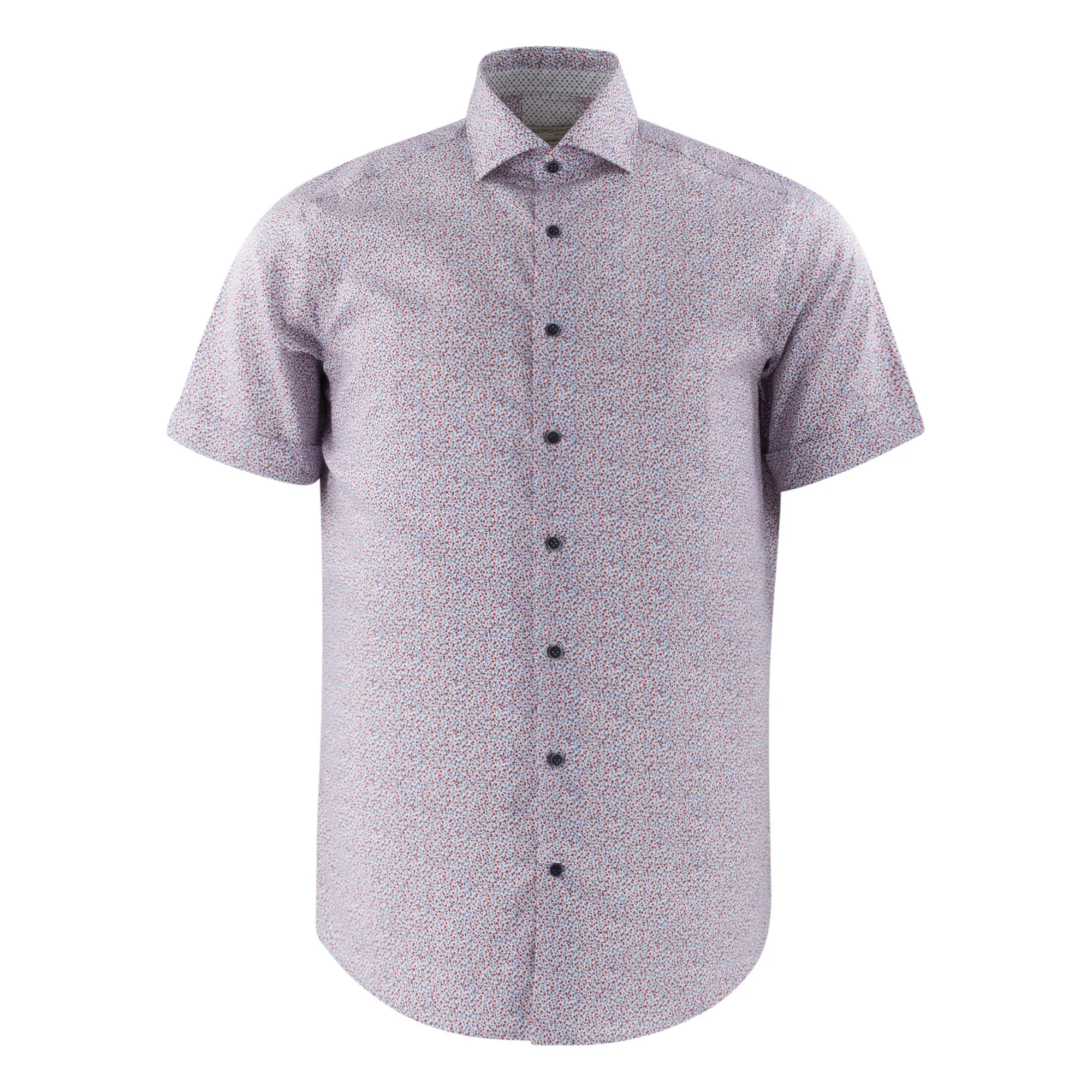 Camisa estampada slim fit 416886