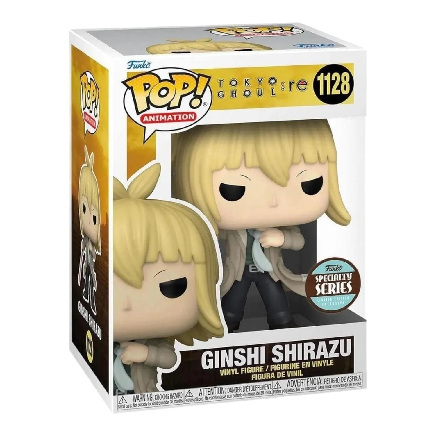 Funko Pop Shirazu 1128 Specialty Series Tokyo Ghoul