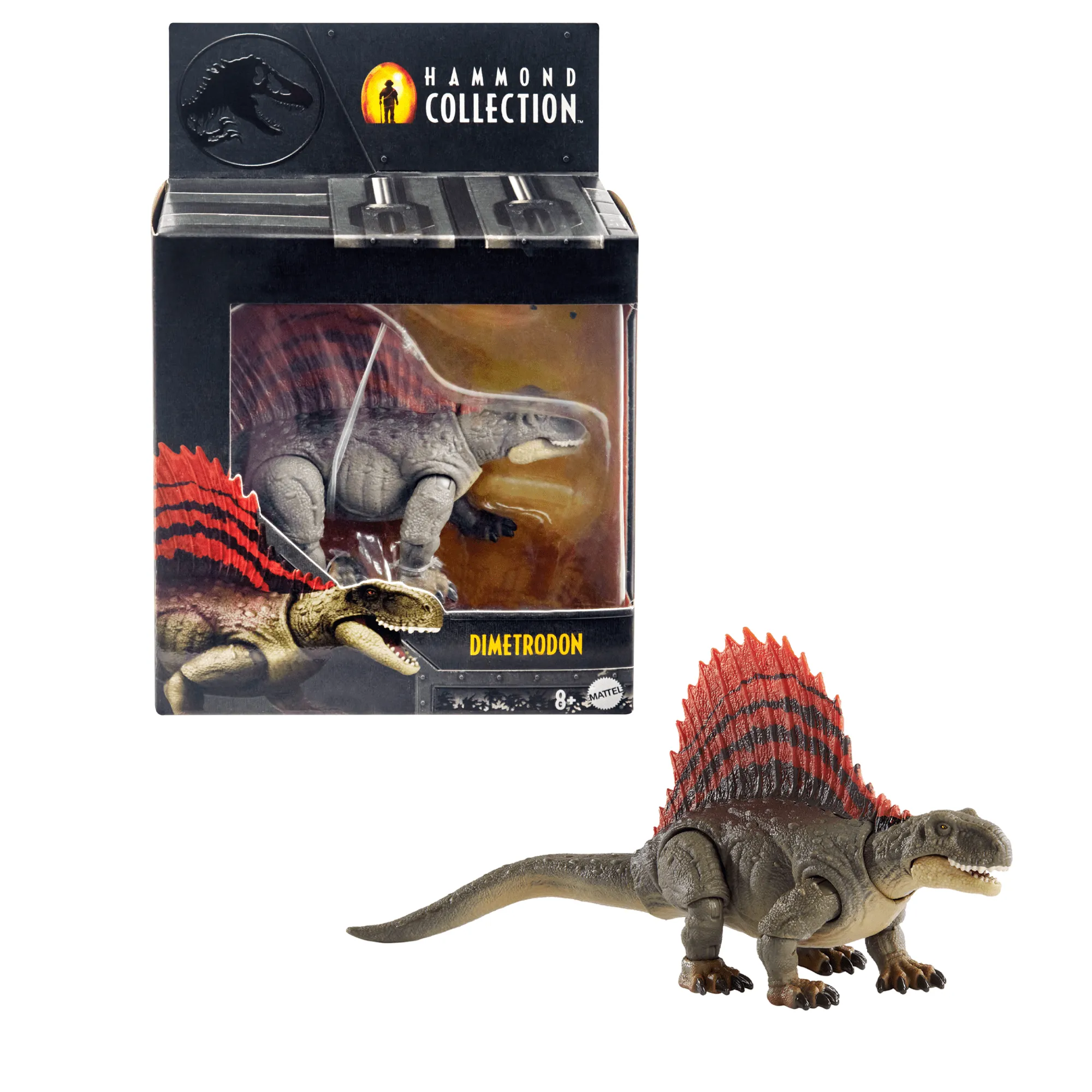 Jurassic World Dinossauro de Brinquedo Hammond Collection Dimetrodon