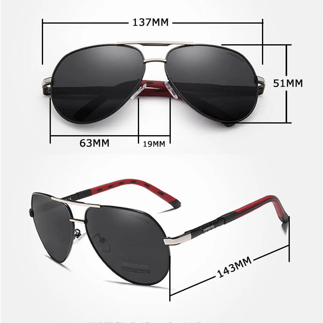 Men's Classic Polarized Sunglasses - AVIADOR