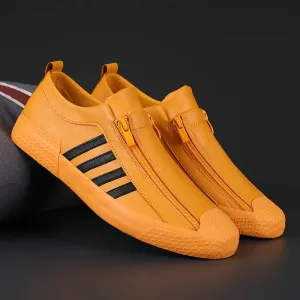 Mocassim Masculino Casual de Couro