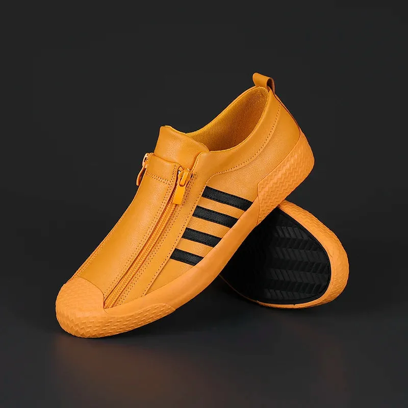 Mocassim Masculino Casual de Couro