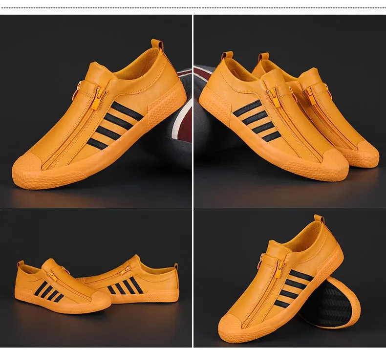 Mocassim Masculino Casual de Couro