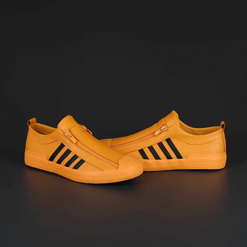 Mocassim Masculino Casual de Couro