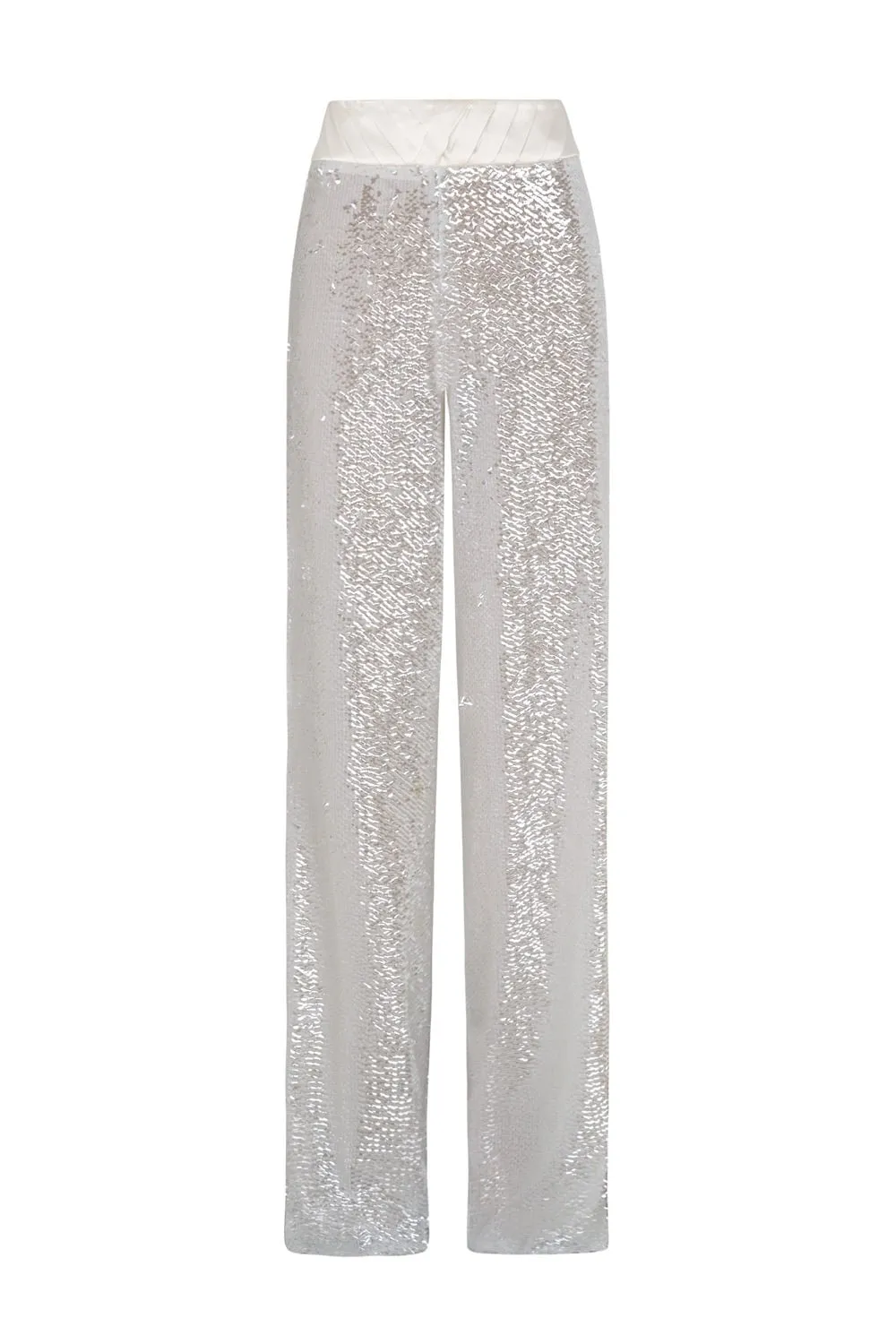 PANTALÓN LENTEJUELAS BLANCO