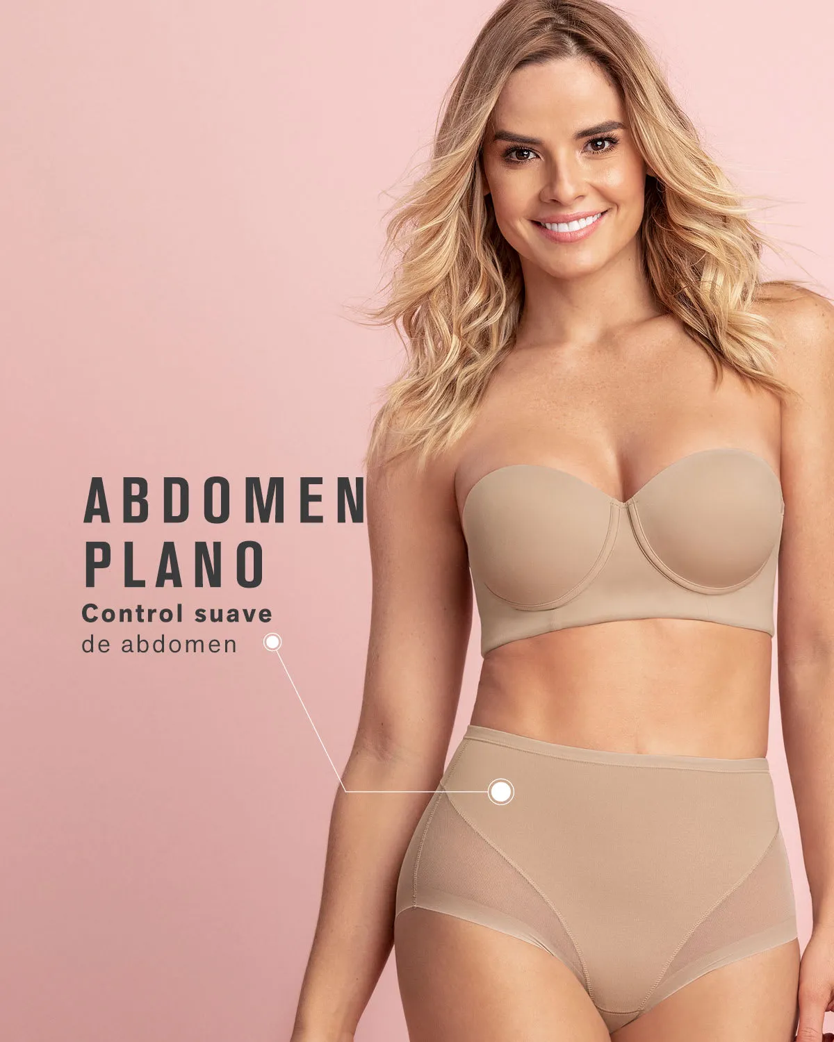 Panty clásico invisible con tul