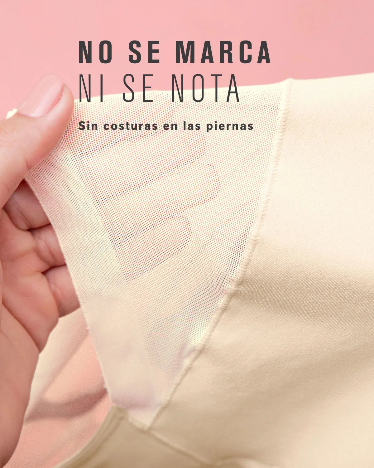 Panty clásico invisible con tul