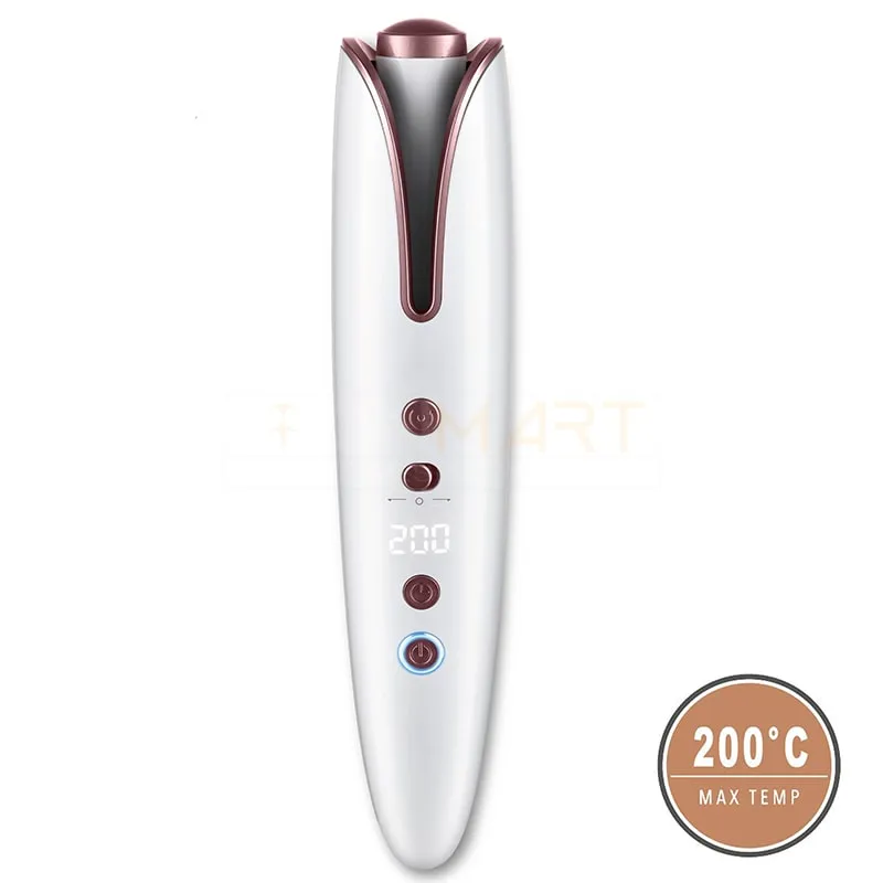 Rizador De Pelo Giratorio Automático Recargable Inalámbrico Pro | BronBeauty©