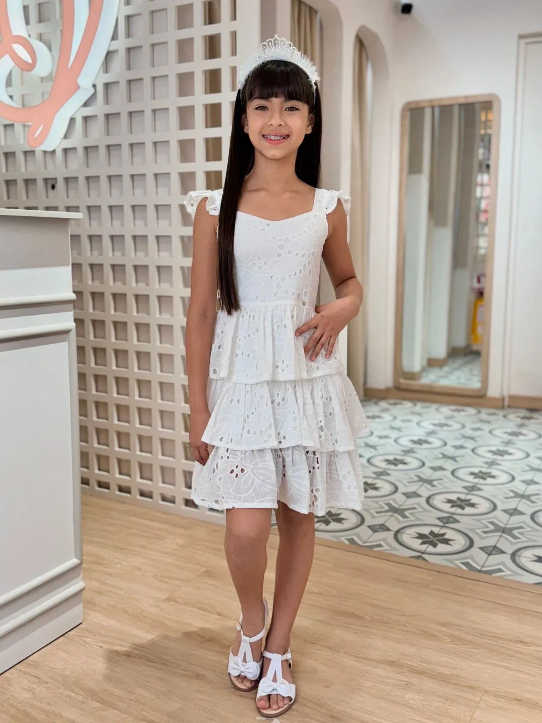 Vestido Maria José Ojalillo