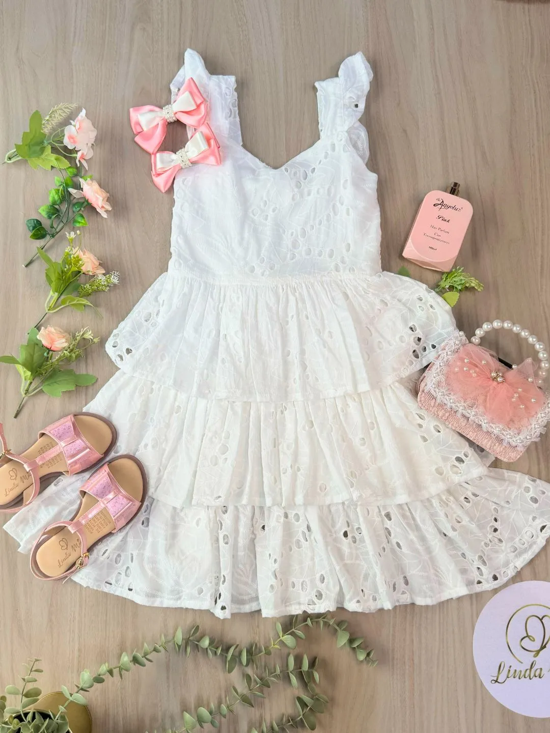 Vestido Maria José Ojalillo